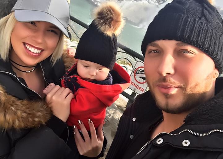 dad and baby matching hats